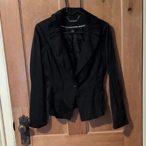 White House Black Market Black Tailored Women's Blazer